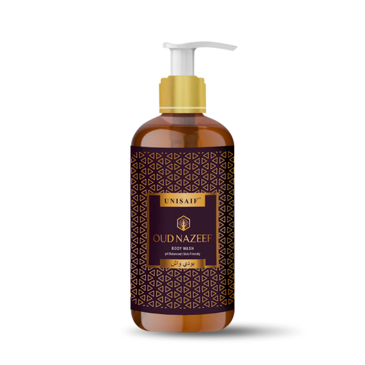 Oud Nazeef Body Wash 300ml | Sulphate & Paraben Free | Nourishing