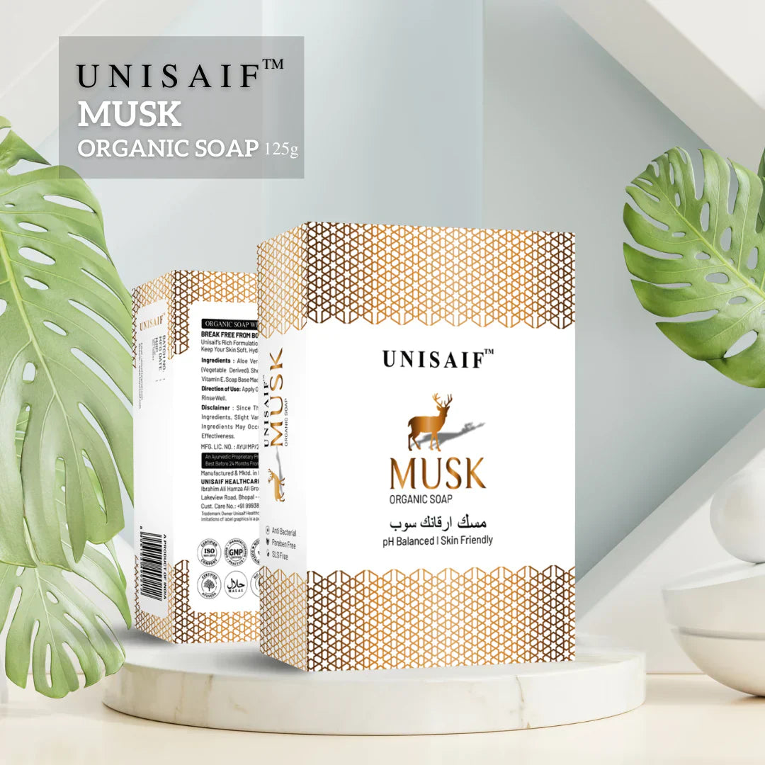 Musk Luxury Organic Soap 125g