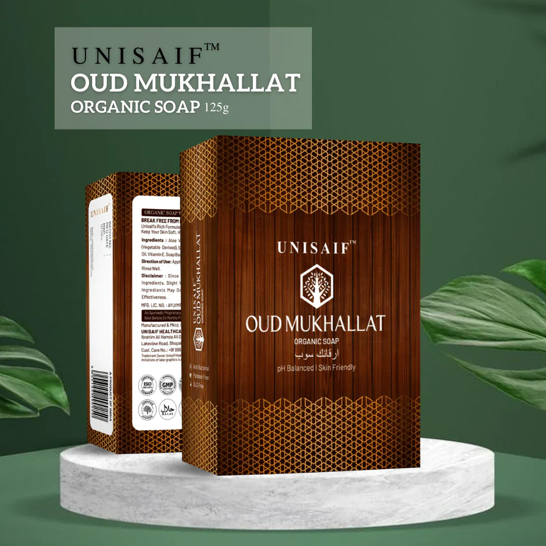 Oud Mukhallat Luxury Organic Soap 125g