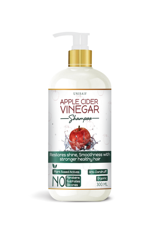 Apple Cider Vinegar Shampoo 300ml | Anti-Dandruff & Smoothening