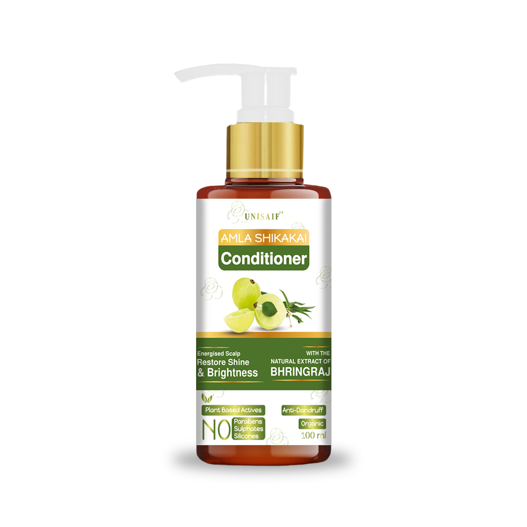 Amla Shikakai Conditioner 100ml | Hairfall & Dandruff | Sulphate, Paraben & Silicon Free