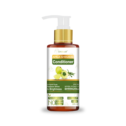 Amla Shikakai Conditioner 100ml | Hairfall & Dandruff | Sulphate, Paraben & Silicon Free