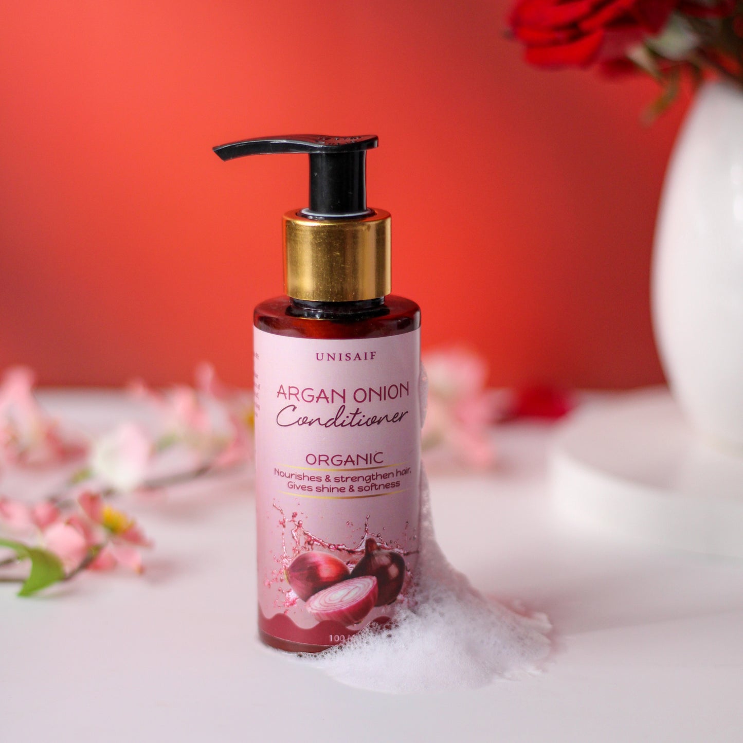 Argan Onion Conditioner 100ml | Hair Growth & Volume | Sulphate, Paraben & Silicon Free