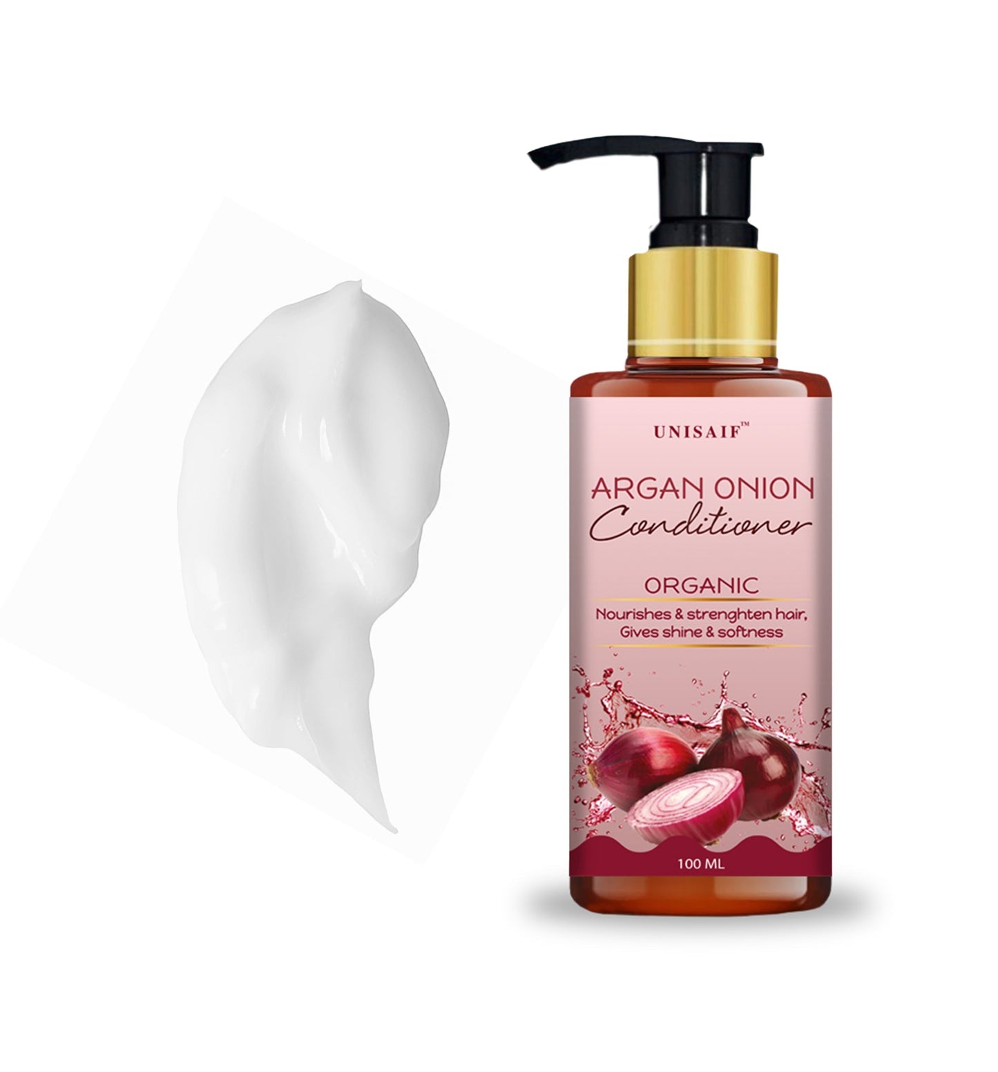 Argan Onion Conditioner 100ml | Hair Growth & Volume | Sulphate, Paraben & Silicon Free