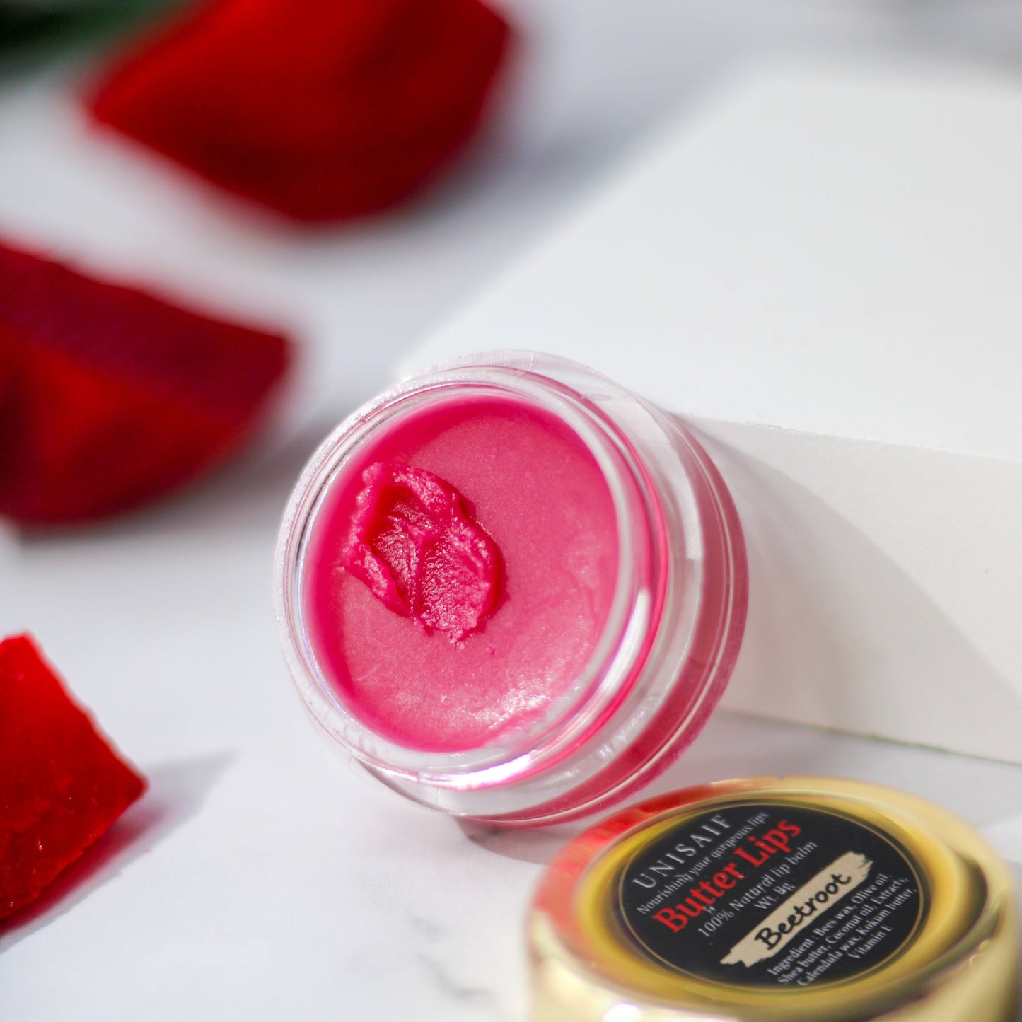 Beetroot Lip Balm 8g | 100% Natural & Mineral Oil Free