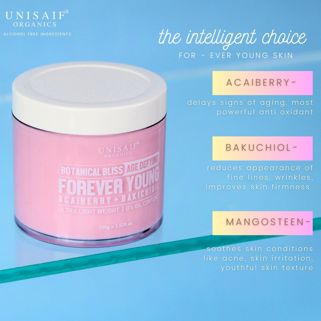 Forever Young Age-Defying Cream 100g | Acai Berry & Bakuchiol