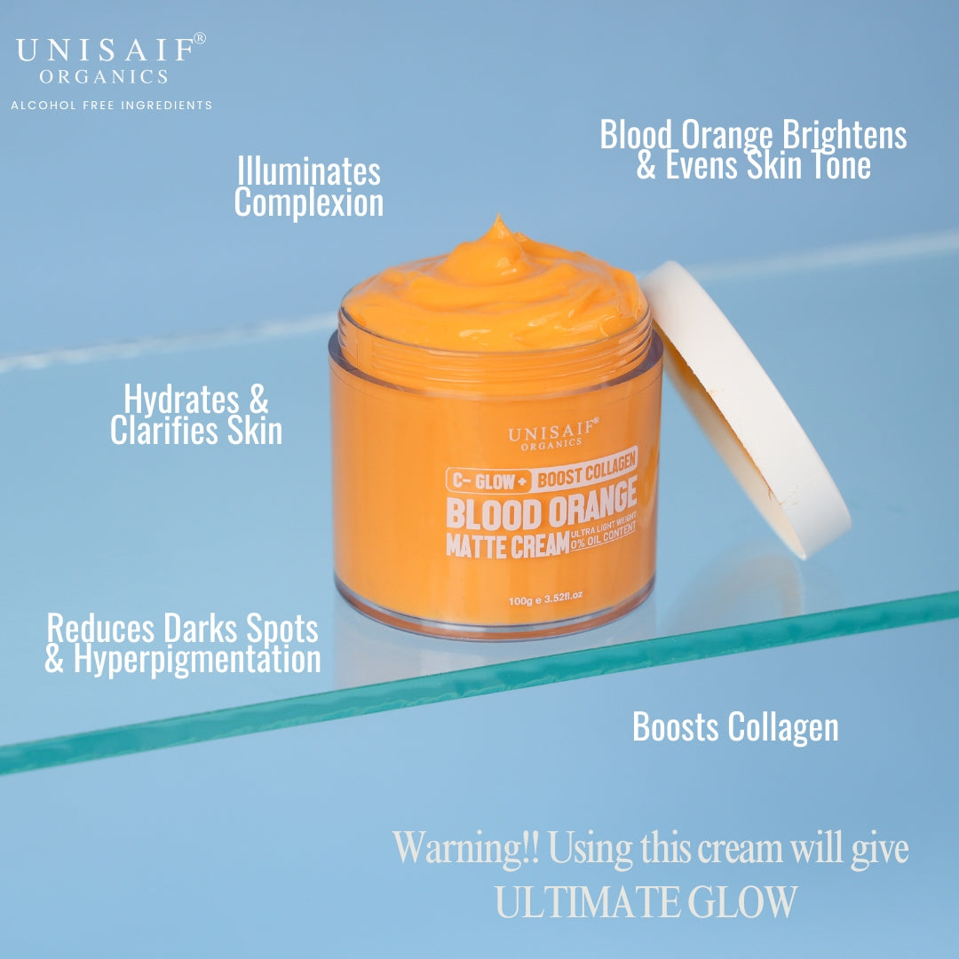 Blood Orange | C Glow + Boost Collagen Cream 100g