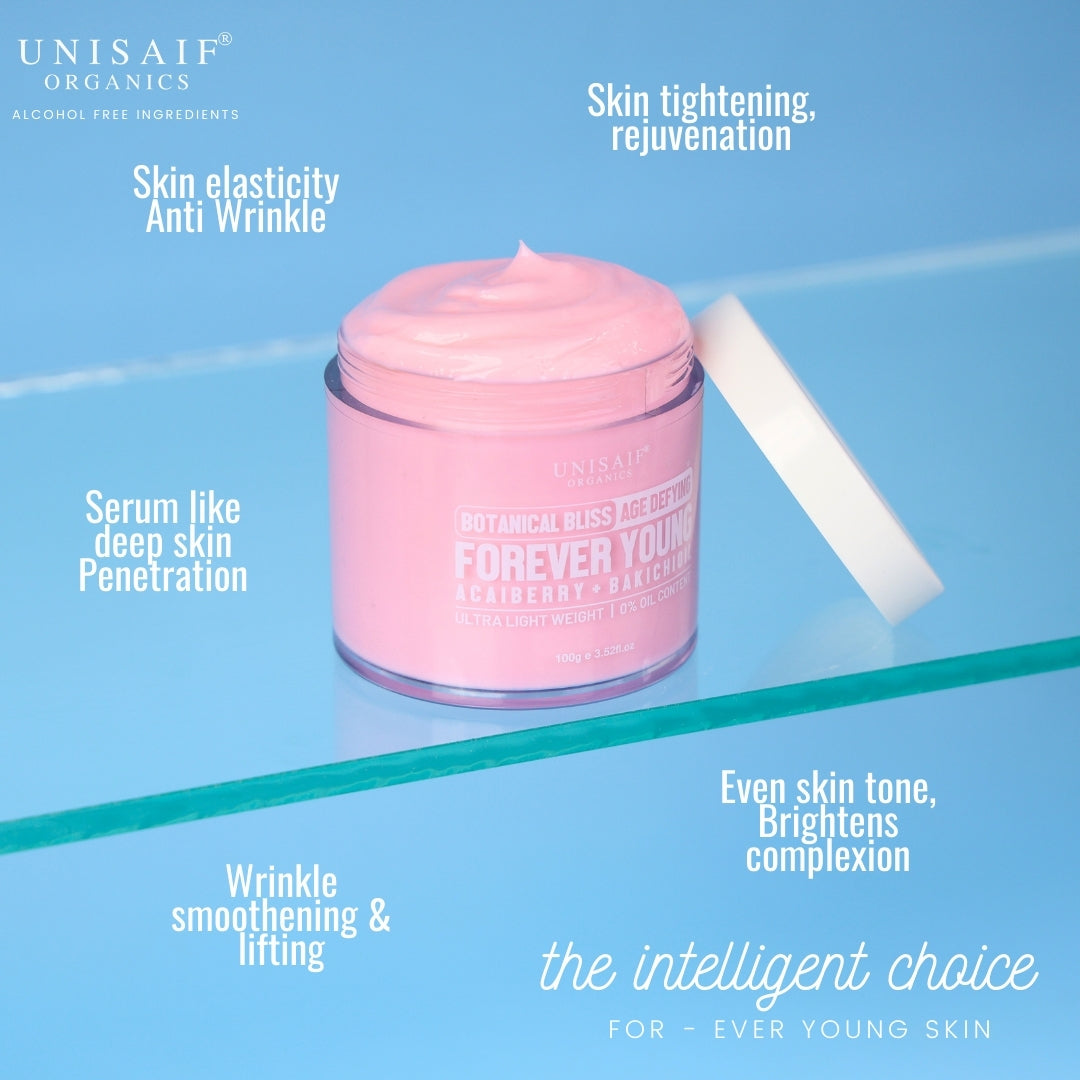 Forever Young Age-Defying Cream 100g | Acai Berry & Bakuchiol