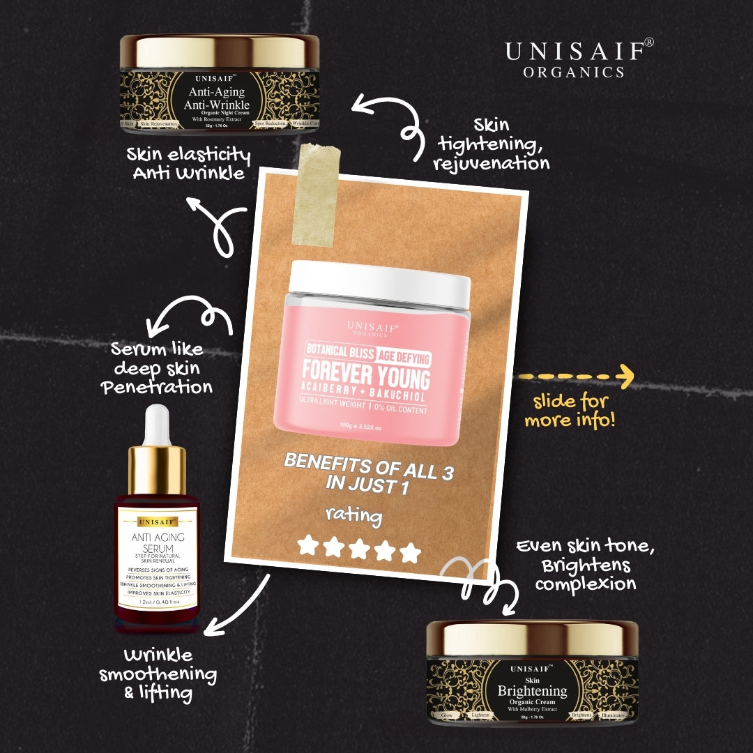 Forever Young Age-Defying Cream 100g | Acai Berry & Bakuchiol