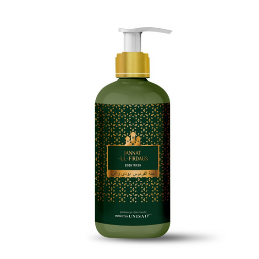 Jannat-ul-Firdaus Organic Body Wash 300ml | Sulphate & Paraben Free
