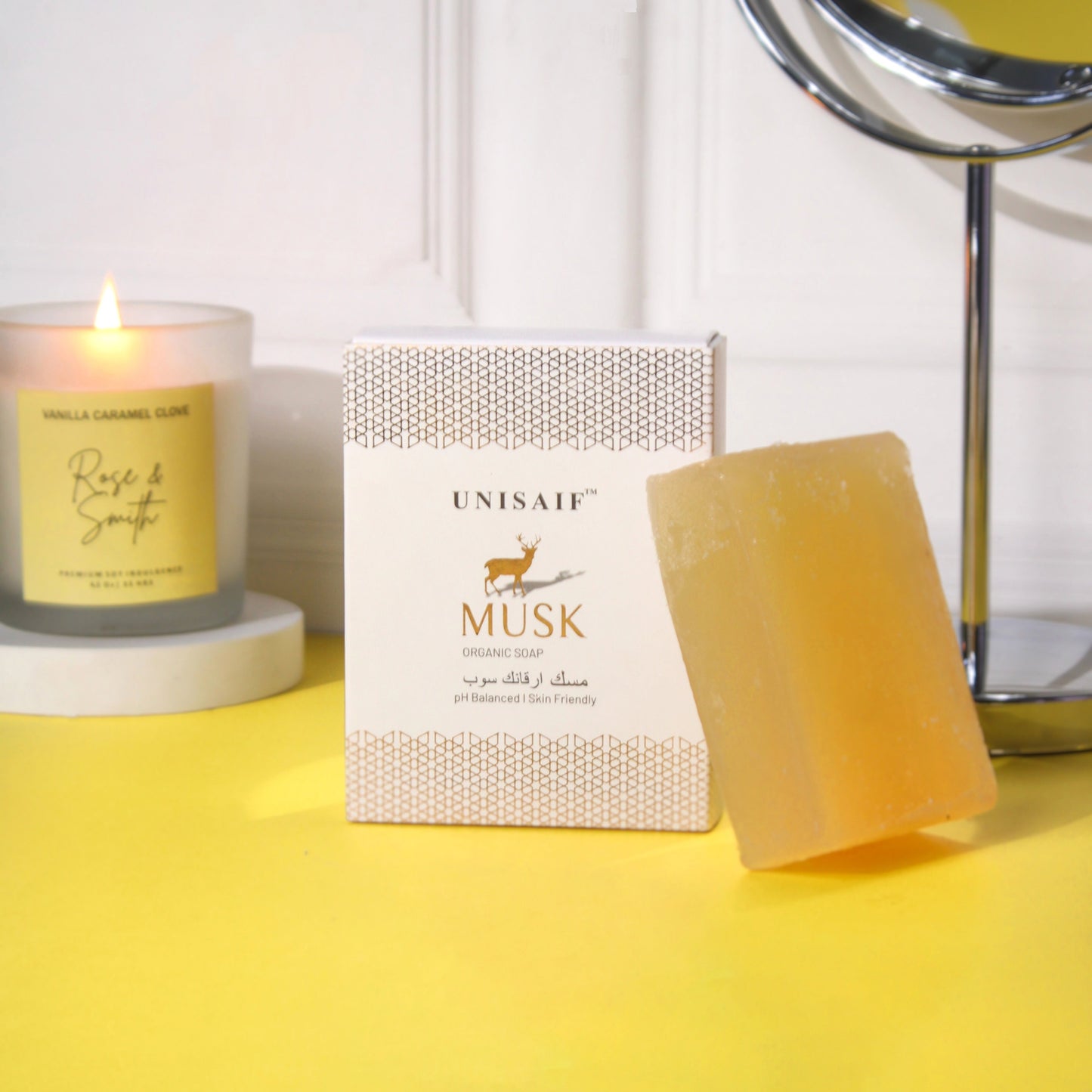 Musk Luxury Organic Soap 125g