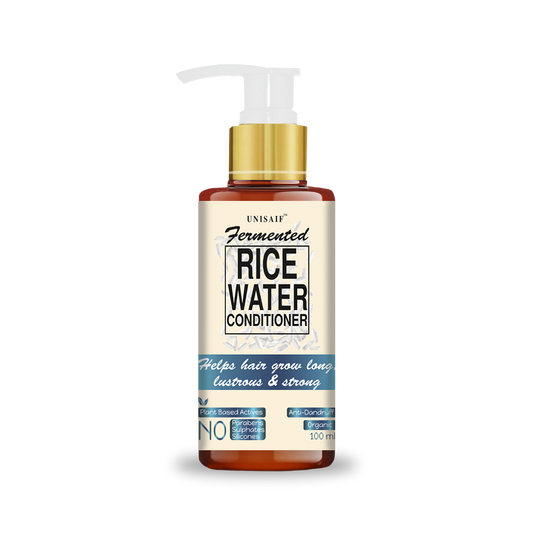 Rice Water Conditioner 100ml | Shine & Texture | Sulphate, Paraben & Silicon Free