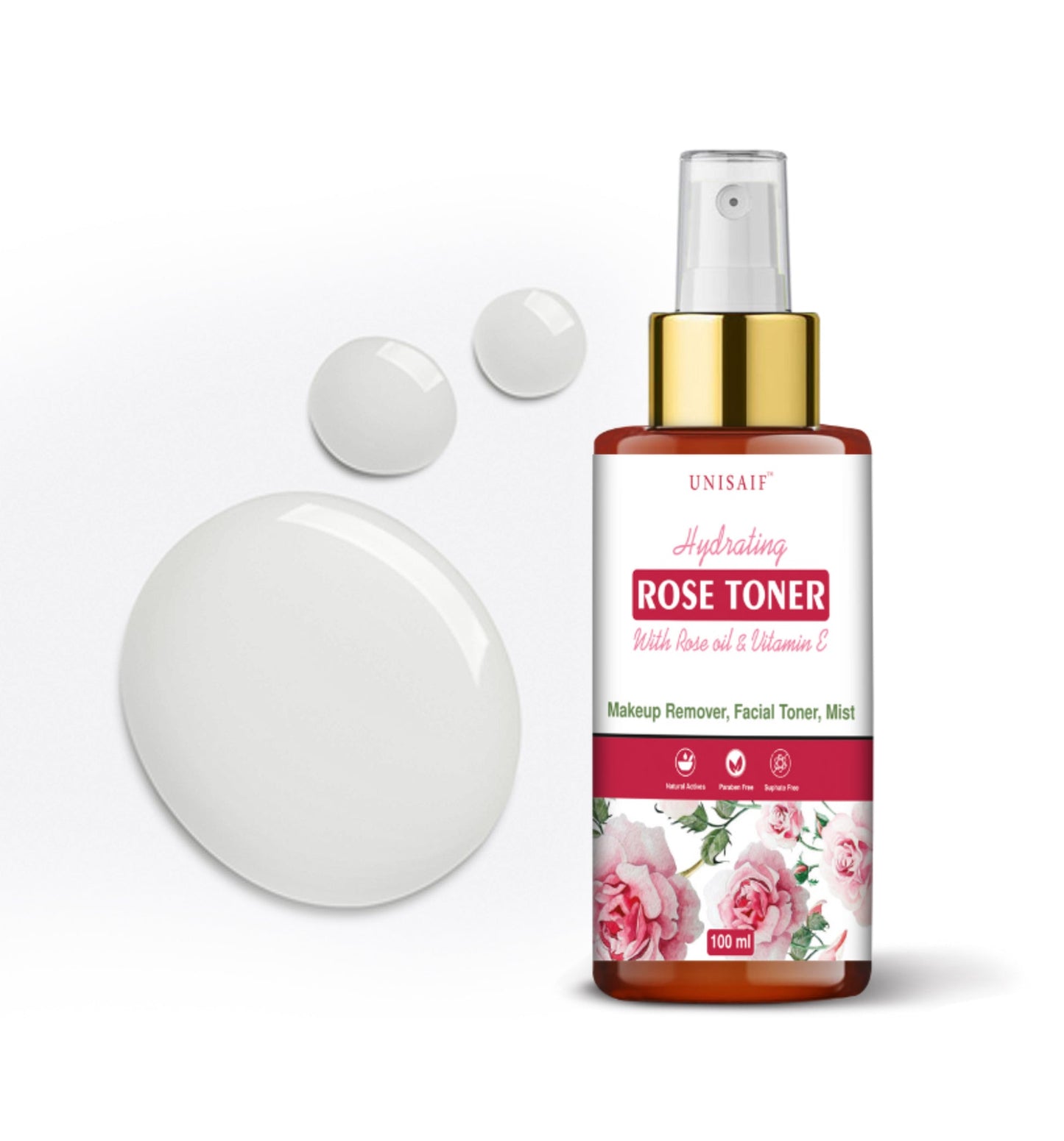 Rose Toner 100ml | Pore Cleanse & Makeup Removal