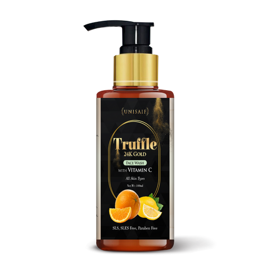 Truffle Vitamin C Facewash 100ml | 24K Gold | Tan Removal & Brightening