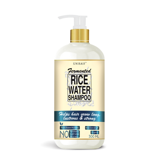 Rice Water Shampoo 300ml | Frizz Control & Shine | Sulphate & Paraben Free