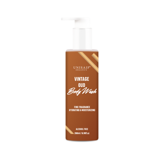 Vintage Oud Perfume Body Wash 200ml
